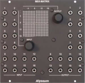 Eurorack Module MSX-MATRIX from Alyseum