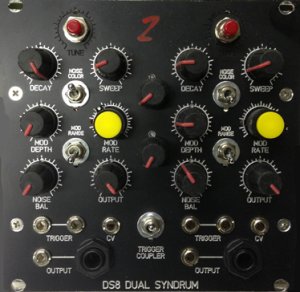Eurorack Module DS8 DUAL SYNDRUM 2 from Other/unknown