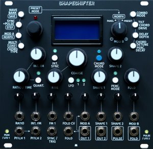 Eurorack Module Mork Modules Shapeshifter Alt Panel from Other/unknown