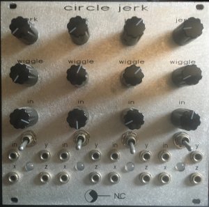Eurorack Module Circle Jerk from Nonlinearcircuits
