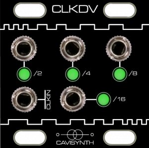 Eurorack Module CLKDV from CaviSynth