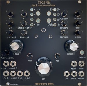 Eurorack Module Grone Drone Synth from Maneco Labs