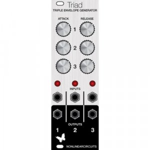 Eurorack Module Triad from Nonlinearcircuits