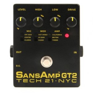 Pedals Module SansAmp GT2 from Tech 21