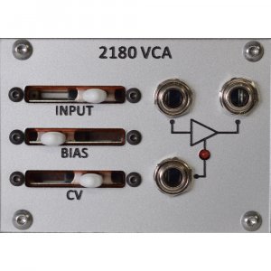 Eurorack Module 2180 VCA silver 2019 from Pulp Logic