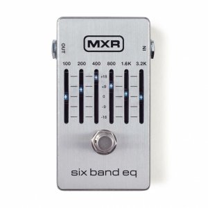 Pedals Module Six Band EQ Silver M109S from MXR