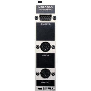 Eurorack Module NERDSEQ – IO EXPANDER Grey/Black from XOR Electronics