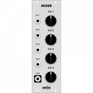 Eurorack Module MFOS Mixer from MFOS