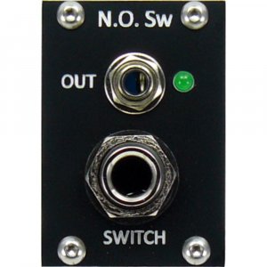 Eurorack Module N.O. Switch black from Pulp Logic