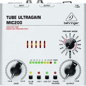 Pedals Module Tube Ultragain Mic200 from Behringer
