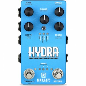 Pedals Module Hydra Stereo Reverb & Tremolo Effects Pedal  from Keeley