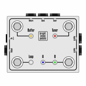 Pedals Module AB Pedal with Loop, Buffer and Tuner Mute from Other/unknown