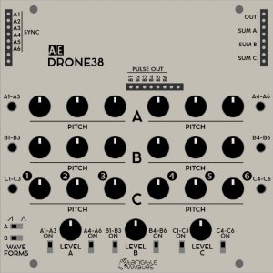 AE Modular Module DRONE38 from Tangible Waves