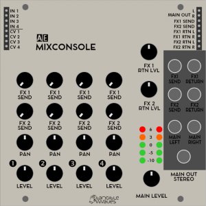 AE Modular Module MIXCONSOLE from Tangible Waves