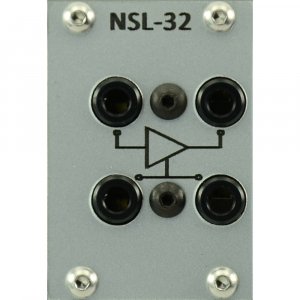 Eurorack Module NSL-32 Opto VCA silver from Pulp Logic