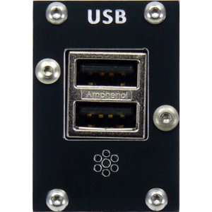 Eurorack Module USB Power black from PulpLogic