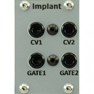 Eurorack Module Implant silver from Pulp Logic
