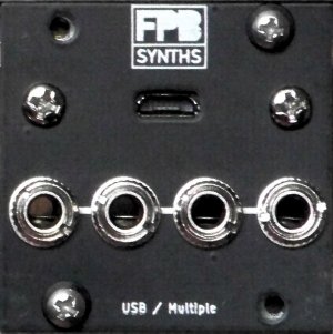 Eurorack Module 1U USB / Multiple from FPB