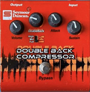 Pedals Module SFX-09 Double Back Compressor from Seymour Duncan