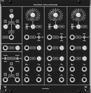 MU Module Trilateral Oscillator Bank from Other/unknown
