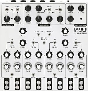 Pedals Module Lyra-8 from SOMA Laboratory