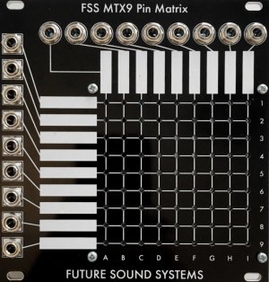 Eurorack Module MTX9 (Passive) from Future Sound Systems
