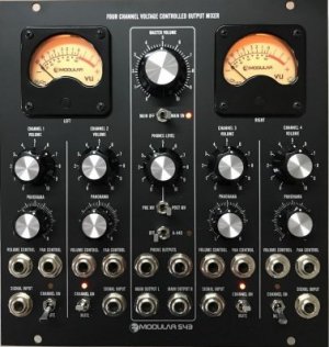MU Module 543 Voltage Controlled Output Mixer from Moon Modular