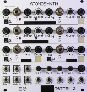 Eurorack Module Tottem v2 from Atomosynth