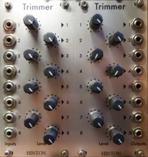 Eurorack Module Trimmer I/O from Hinton Instruments