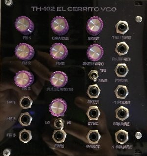 Eurorack Module TH-102 El Cerrito VCO from Other/unknown