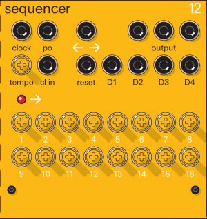 Eurorack Module Teenage Engineering Sequencer (PO-400) from Other/unknown