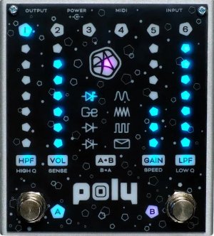 Pedals Module Flat 5 from Poly Effects