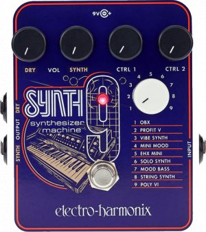 Pedals Module SYNTH9 Synthesizer Machine from Electro-Harmonix