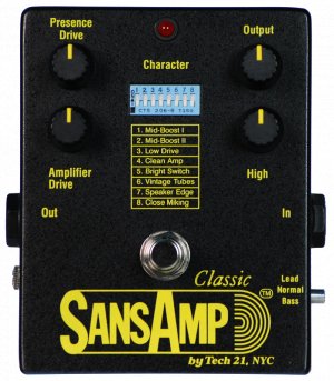 Pedals Module Sansamp Classic from Tech 21
