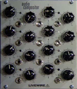 Eurorack Module Audio Compositor from Livewire Electronics