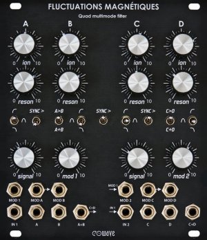 Eurorack Module Fluctuations Magnétiques from Eowave