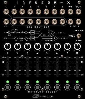 Eurorack Module Infusor-X from G-Storm Electro