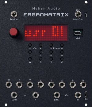 Eurorack Module EaganMatrix from Haken Audio