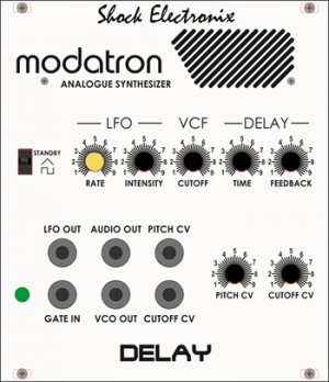 Eurorack Module Shock Electronix  Modatron Delay from Other/unknown