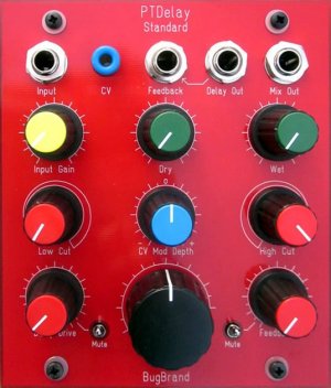 Pedals Module PT Delay Standard 2016 from BugBrand