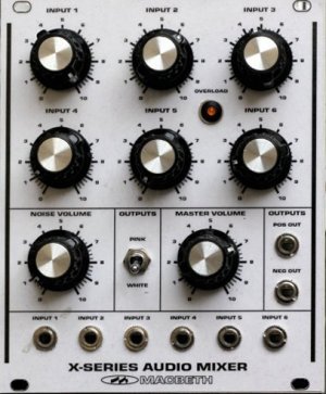 Eurorack Module X-series Audio Mixer from Macbeth Studio Systems