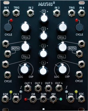 Eurorack Module Mork Modules Makenoise Maths panel from Other/unknown