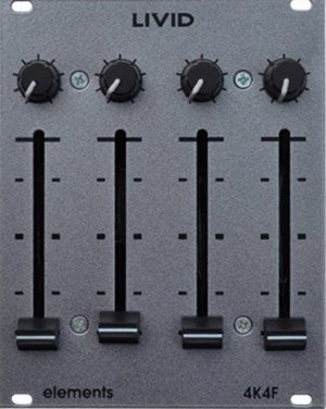 Eurorack Module Elements MIDI Module 4K4F from Livid