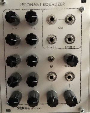 Eurorack Module Serge Resonant Equalizer from Other/unknown