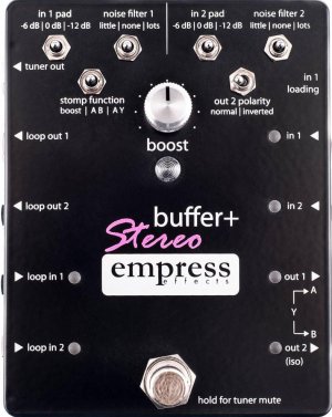 Pedals Module Buffer+ Stereo from Empress Effects