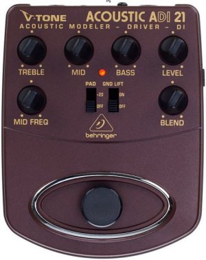 Pedals Module V-Tone Acoustic ADI21 from Behringer