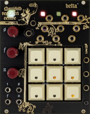 Eurorack Module delta^ from Manifold Research Centre