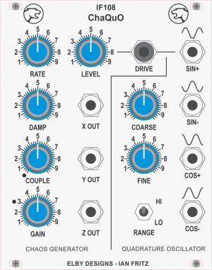 Eurorack Module IF108 - ChaQuO from Elby Designs