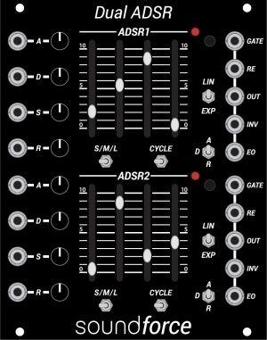 Eurorack Module Dual ADSR from SoundForce