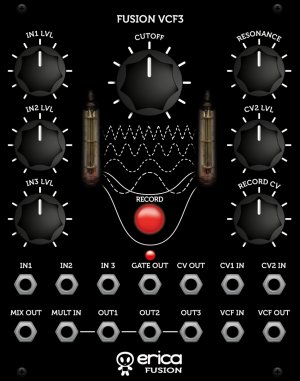 Eurorack Module Fusion VCF3 from Erica Synths